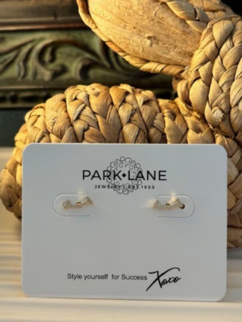 Park Lane Gold HAPPY Earrings